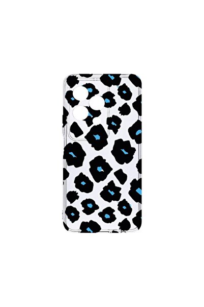 bestcase ¬Æ Husa Clear Silicon 2MM, Compatibila Cu Honor 200 Lite, Blue Leopa...