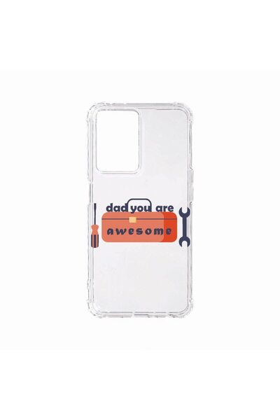 bestcase Husa BestCase¬Æ Anti Shock, Compatibila cu OPPO A77, Awesome Dad, Re...