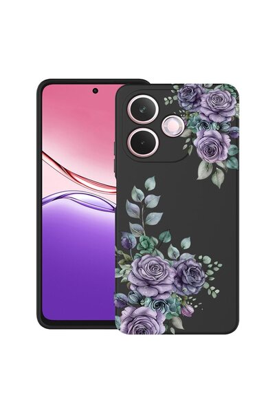 bestcase ¬Æ Husa TPU Ultra Slim Compatibila cu OPPO A5 Pro, Floral - Pastel R...