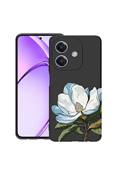 bestcase ¬Æ Husa TPU Ultra Slim Compatibila cu OPPO A40 / A40M / A60 5G, Flor...