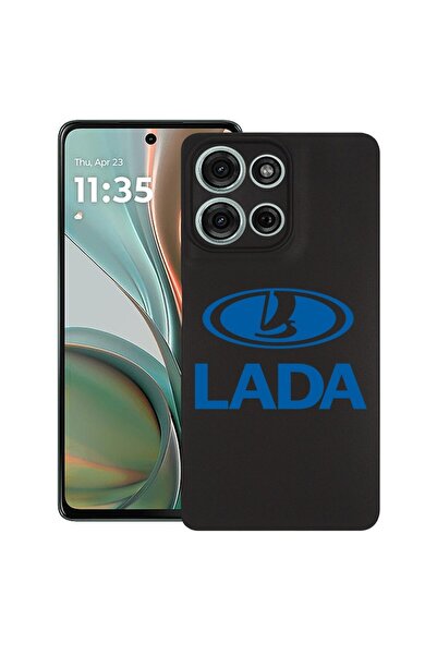bestcase Калъф за Motorola Moto G75, Lada, тънък силиконов 0.8ММ, удароустойч...