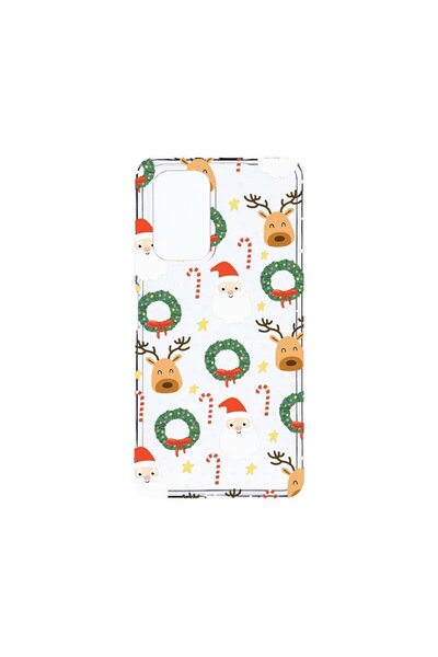 bestcase ¬Æ Husa Clear Silicon 2MM, Compatibila Cu Motorola Moto G85, Xmas, A...