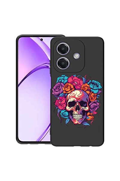 bestcase Husă pentru OPPO A60 5G / A40 / A40M, Culori de vis - Craniu și Tran...
