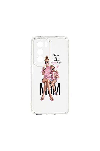 bestcase ¬Æ Husa Clear Silicon 2MM, Compatibila Cu OPPO Reno12 Pro 5G, Girl M...