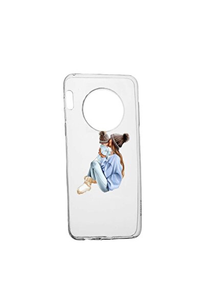 bestcase Θήκη σιλικόνης, Συμβατή με Honor Magic4 Pro, Κορίτσι-μαμά με αγόρι, ...