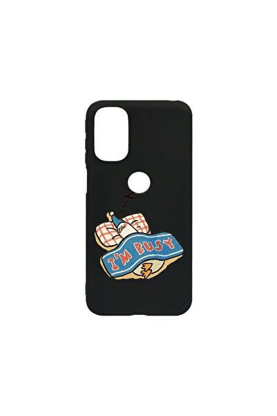 bestcase Λεπτή Θήκη Σιλικόνης 0.8MM, Συμβατή με Motorola Moto G31, Έχω Απασχό...