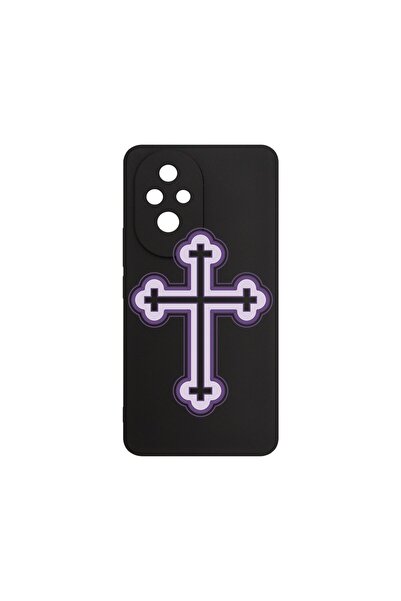 bestcase Husa pentru Honor 200 5G, BestCase¬Æ Slim SIlicon 0.8MM, Purple Cros...