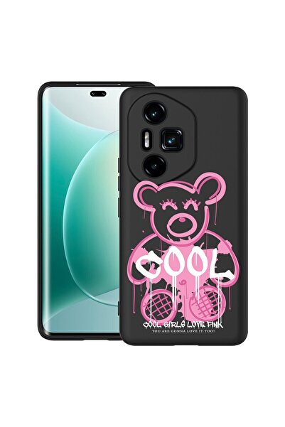 bestcase Калъф за Honor 300 Pro / 300 Ultra с дизайн на плюшено мече, Готин р...