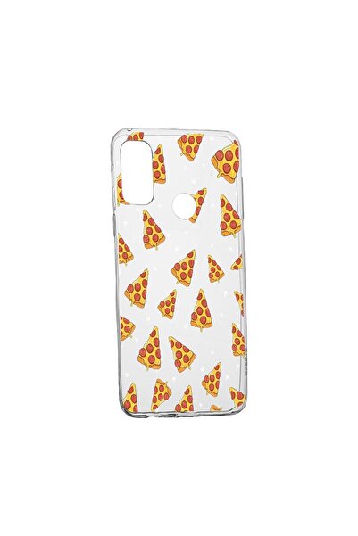 bestcase Husa Silicon Pizza, Compatibila Cu Motorola Moto E40, rezistenta la ...