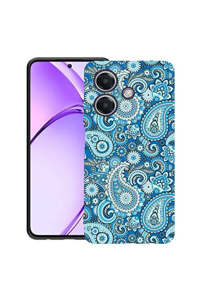 bestcase ¬Æ Husa pentru OPPO A60 5G / A40 / A40M, Blue Non-figurative, Slim S...