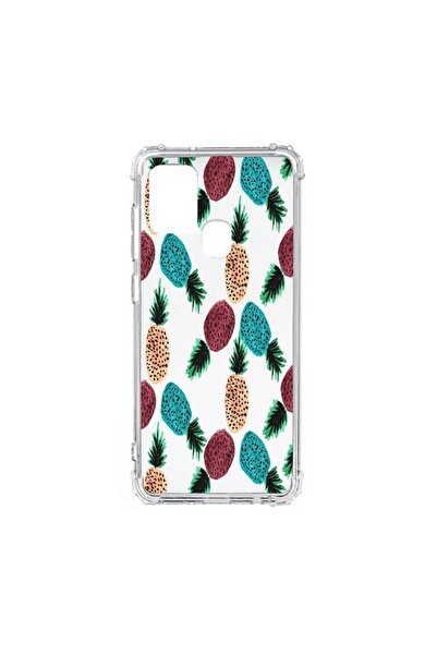bestcase Husa Anti Shock Silicon Compatibila Cu Motorola Moto G60s, Ananas, M...