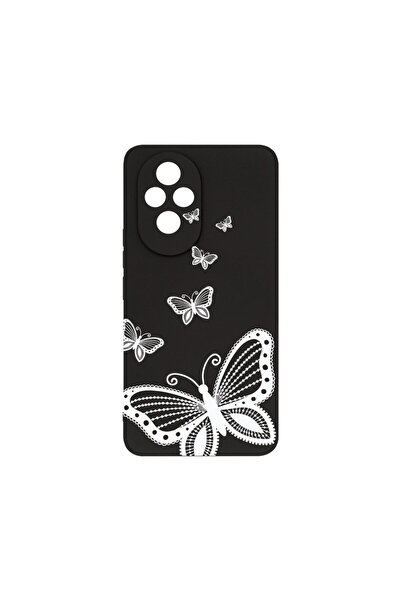 bestcase Husă Premium din Silicon, Compatibilă cu Honor 200, Butterfly, Subți...