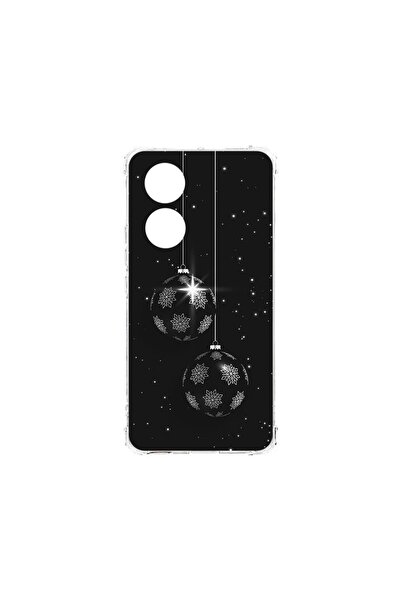 bestcase Husa Anti Shock 1.5MM, compatibilă cu OPPO A38, Globuri de Crăciun, ...