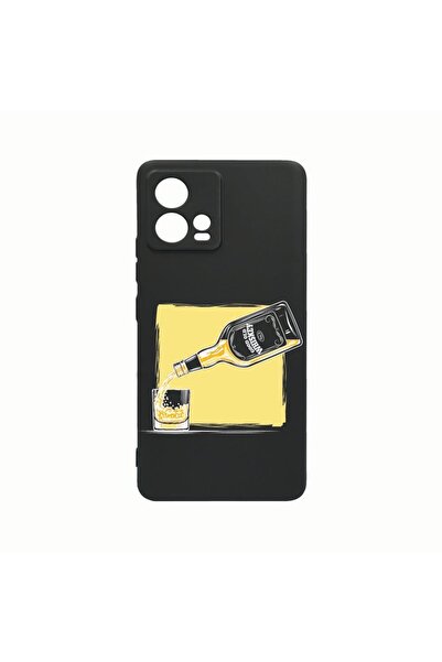 bestcase Силиконов калъф, съвместим с Motorola Edge 30 Fusion, цвят Уиски, ус...
