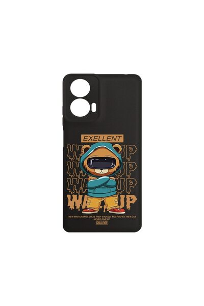 bestcase ¬Æ Husa Slim Silicon pentru Motorola Moto G24 / G24 Power, Bear Exel...
