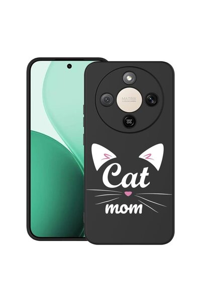 bestcase ¬Æ Husa TPU Ultra Slim Compatibila cu Honor Magic8 Lite, Cat Mom, 31...