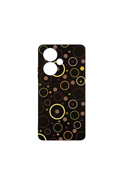 bestcase Θήκη Σιλικόνης Premium, Συμβατή με OPPO A79 5G, Σχέδιο Κύκλος, Λεπτή...