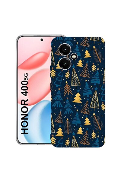 bestcase ¬Æ Husa Clear Silicon pentru Honor 400, Xmas Pattern, 2036423 T 1365