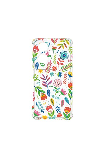 bestcase Αντικραδασμική Θήκη 1.5MM, Συμβατή με OPPO Reno 11F, Χαρούμενα Λουλο...