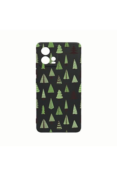 bestcase Husa Silicon, Compatibila Cu Motorola Edge 30 Fusion, Christmas Tree...
