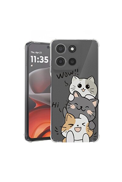 bestcase ¬Æ Husa Anti Shock pentru Motorola Edge 60 / Edge 60 Fusion cu Desig...