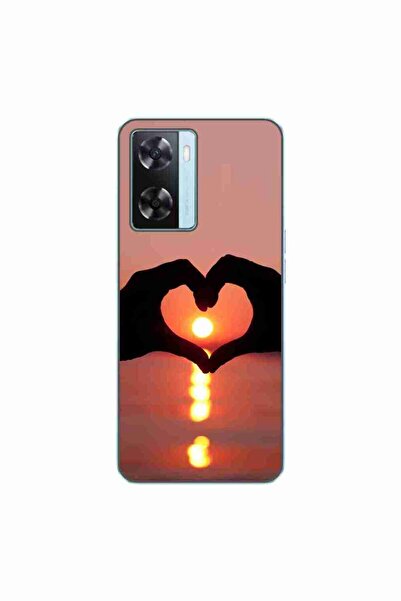OEM Husa compatibila cu Oppo A57s Silicon Gel Tpu Model Glow of Love