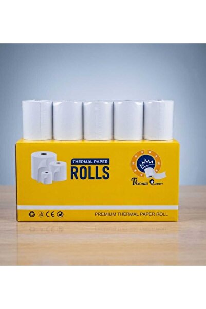 THERMA QOUEEN Roll Paper Cash Register Receipt Paper Packing 50Rolls