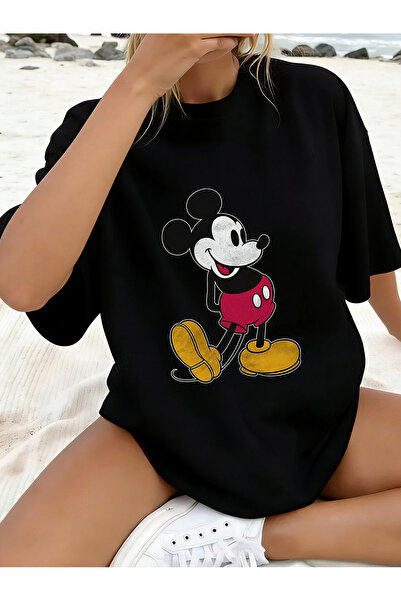 SAUDI DISNEYLAND disneyland Men and Women's 100% Cotton T-Shirt - Oversized C...