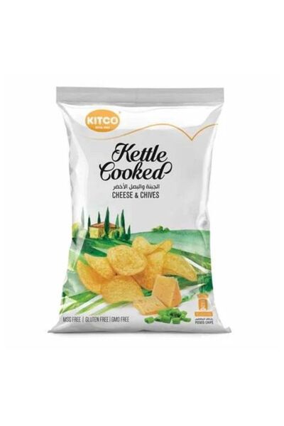 Kitco Kettle Cooked Cheese & Chives 40g