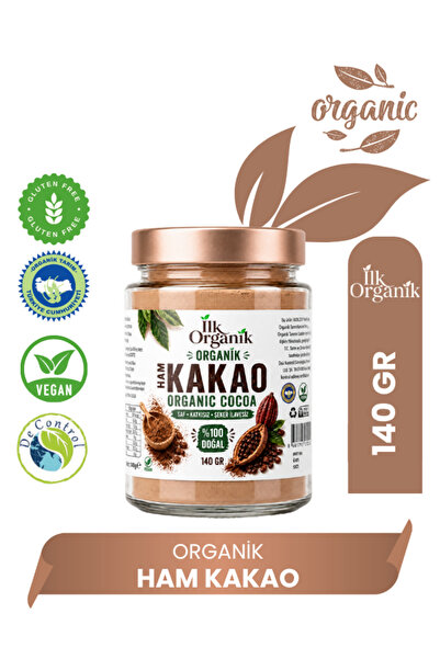 İLK ORGANİK ORGANİK HAM KAKAO 140 GR