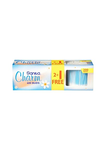 Sanita Charm Cotton Buds 200 Count