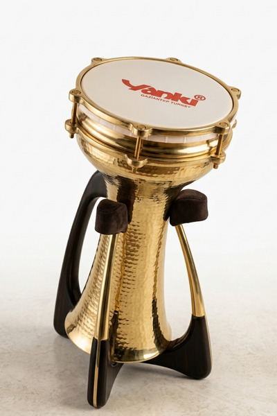 YANKI BDR-06 Profesyonel Bakır Darbuka Bass Sahne Serisi Turkish Darbuc