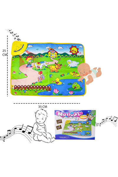 Salamandra Kids Covor Muzical de Jucarie pentru Copii cu Melodii si Lumini - ...