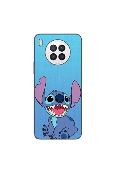 OEM Husa compatibila cu Huawei Nova 8i Silicon Gel Tpu Model Stitch Blue