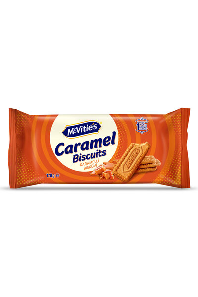 McVities McVitie's Digestive Karamelli Bisküvi - 120 gram - 16 Adet