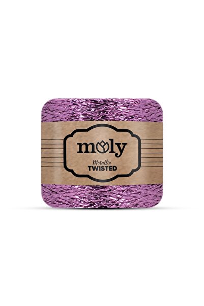 Moly Twisted Mettalik Çanta Supla Runner Metalik Sim Ip 250gr | 370 Eflatun |