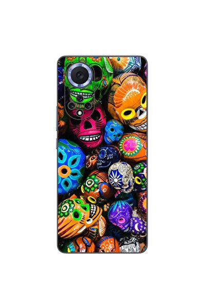 OEM Husa compatibila cu Huawei Nova 9 Silicon Gel Tpu Model Halloween Cranii ...