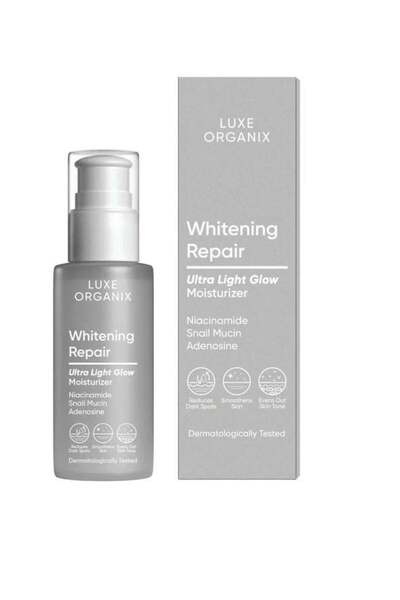LUXE ORGANIX مرطب فائق التوهج لتفتيح البشرة وإصلاحها 80 مل