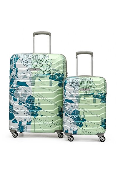 Skybags TROOPER Set of 2 Polycarbonate (PC+ABS), 4 Spinner Double Wheel Troll...