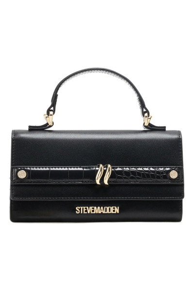 Steve Madden μαύρη τσάντα/πορτοφόλι BLIMA