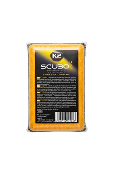 K2 Burete de curățat Scubo Pro cu două fețe, pentru curățarea plasticului, ca...