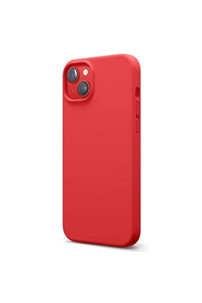 lemontti Husa Liquid Silicon MagCharge iPhone 14 Rosu (protectie 360°, materi...