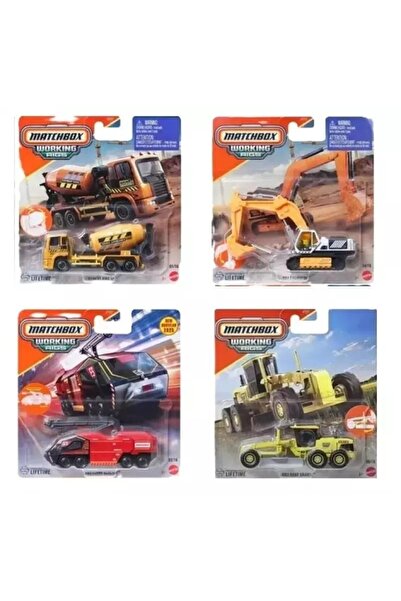 Mattel Games Matchbox Working Rigs Ciƒô≈ºar√≥wka mix (6 piese)