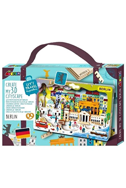 AVENİR Stw√≥rz pejza≈º miejski Berlin - puzzle drewniane 3D