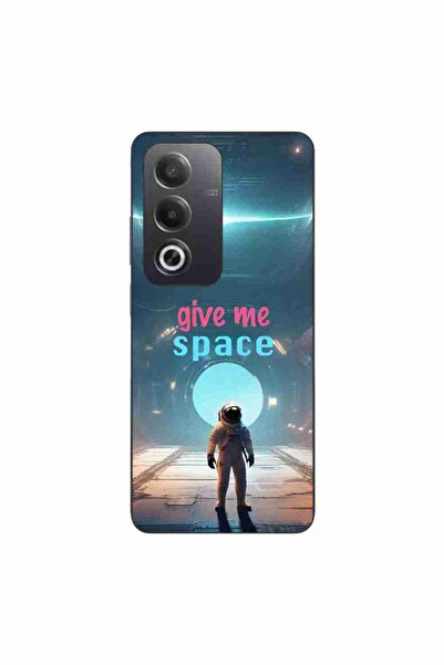 OEM Case compatible with Oppo A80 Silicon Gel Tpu Model Give Me Space