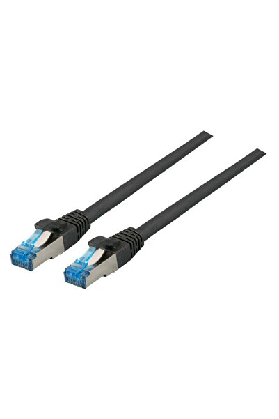 EFB Cordon de patch RJ45 S/FTP Cat.6A Cat7 TPE superflex 2.00m schw