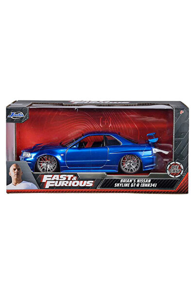 Jada F&F Nissan Skyline albastru 2002 1:24