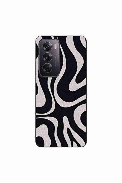 OEM Husa compatibila cu Oppo Reno12 Pro Silicon Gel Tpu Model Monochrome Hypn...