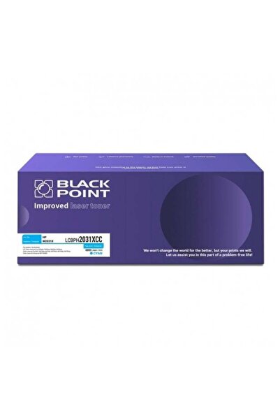 Black Point Toner HP (W2031X) Cyan 6000 str. z chipem