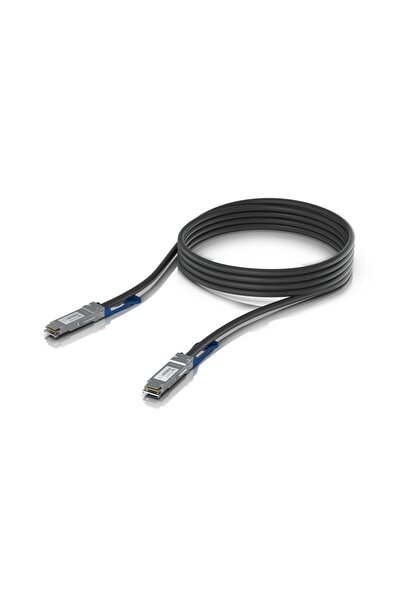 Ubiquiti Cablu QSFP28 direct attach cu o rată maximă de transfer de date de 1...